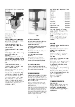 Preview for 4 page of Jet JDP-10 Operating Instructions Manual