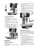 Preview for 10 page of Jet JDP-15M Operating Instructions And Parts Manual