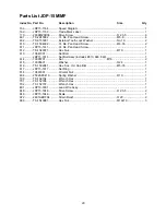 Preview for 20 page of Jet JDP-15M Operating Instructions And Parts Manual