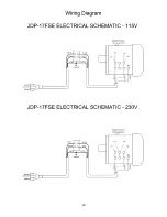 Preview for 20 page of Jet JDP-17FSE Owner'S Manual