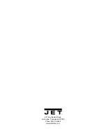 Preview for 36 page of Jet JDP-20EVS-110 Operating Instructions And Parts Manual