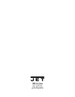 Предварительный просмотр 20 страницы Jet JEB-1 Operating Instructions And Parts Manual