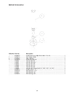 Предварительный просмотр 23 страницы Jet JFM-5 Operating Instructions And Parts Manual