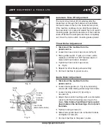 Preview for 9 page of Jet JHBS916 Manual