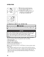 Preview for 18 page of Jet JIN3500E Operation Manual