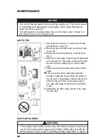 Preview for 28 page of Jet JIN3500E Operation Manual