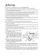 Предварительный просмотр 5 страницы Jet JJ-6CSDX Operating Instructions And Parts Manual