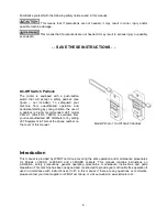 Предварительный просмотр 6 страницы Jet JJ-6CSDX Operating Instructions And Parts Manual