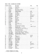 Предварительный просмотр 32 страницы Jet JJ-6CSDX Operating Instructions And Parts Manual