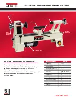 Предварительный просмотр 2 страницы Jet JML-1014I Brochure