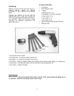 Preview for 5 page of Jet JNS-2060 Operating And Maintenance Instructions Manual