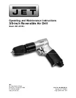 Jet JNS-4031KL Operating And Maintenance Instructions Manual preview