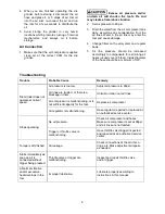 Preview for 6 page of Jet JNS-7033E Operating And Maintenance Instructions Manual