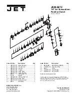 Jet JSM-8472 Parts List preview