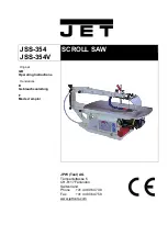 Jet JSS-354 Operating Instructions Manual preview