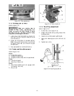 Preview for 17 page of Jet JTM-1050VS2 Operating Instructions And Parts Manual