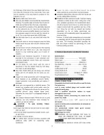 Preview for 5 page of Jet JTS-254 Instruction Manual