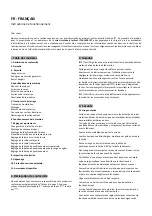 Preview for 40 page of Jet JTSS-1600 Operating Instructions Manual