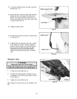 Preview for 14 page of Jet JWBS-14DX Operating Instructions And Parts Manual