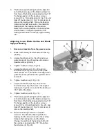 Preview for 18 page of Jet JWBS-14DX Operating Instructions And Parts Manual