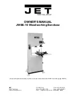 Jet JWBS-16 Owner'S Manual preview