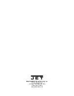 Предварительный просмотр 52 страницы Jet JWBS-18QT Operating Instructions And Parts Manual