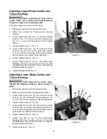 Preview for 16 page of Jet JWBS14DXPRO Operating Instructions And Parts Manual