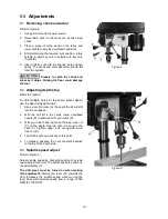 Preview for 10 page of Jet JWDP-12 Operating Instructions And Parts Manual