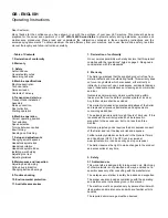 Preview for 3 page of Jet JWL-1440VS Operating Instructions Manual