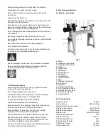 Предварительный просмотр 5 страницы Jet JWL-1640VS Operating Instructions Manual