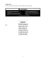 Preview for 5 page of Jet JWP-208 Operating Instructions And Parts Manual