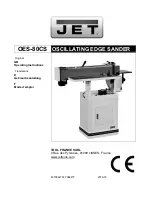 Jet M-708447M Operating Instructions Manual preview