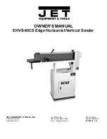 Jet M-708448 Owner'S Manual preview