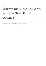 Preview for 25 page of Jet Micro HX 3.0 User Manual