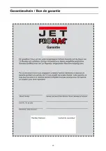 Preview for 29 page of Jet PROMAC 378VBC Manual