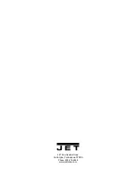 Предварительный просмотр 44 страницы Jet ProShop II JPS2-115 Operating Instructions And Parts Manual