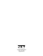 Preview for 40 page of Jet ProShop II Operating Instructions Manual