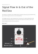 Preview for 8 page of Jet Red Sea Manual