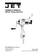 Preview for 1 page of Jet RM-22T Owner'S Manual