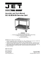 Jet SC-1630, SC-2436 Assembly And Parts Manual preview