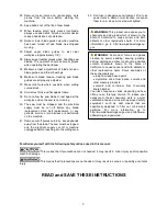 Preview for 3 page of Jet VBS-18MWEVS Operating Instructions And Parts Manual