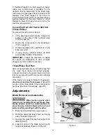 Предварительный просмотр 11 страницы Jet VBS-3612 Operating Instructions And Parts Manual