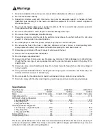 Preview for 3 page of Jet WRH-1320 Operating Instructions And Parts Manual