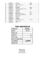 Preview for 4 page of Jet WRT-2000 Specifications And Parts List