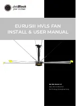 Preview for 1 page of JetBlack EURUSIII HVLS Install & User Manual