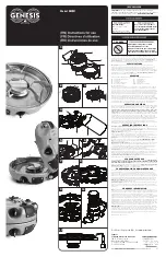 Preview for 1 page of Jetboil Genesis Instructions For Use