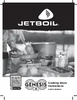 Preview for 1 page of Jetboil Genesis Instructions Manual