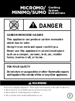 Preview for 3 page of Jetboil MICROMO Instructions Manual