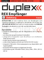 Предварительный просмотр 40 страницы JETI model DUPLEX REX3 User Manual