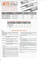 JETI model ECO12 Manual preview